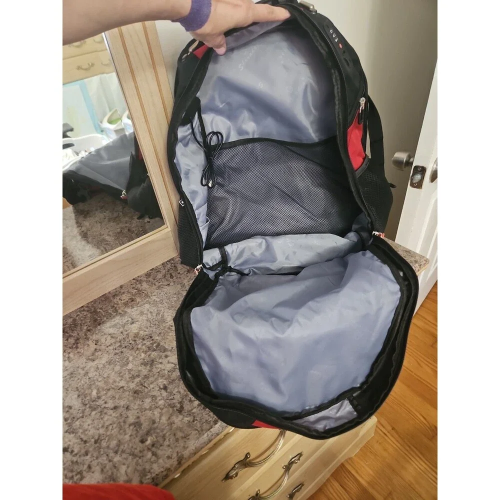 Shrradoo Extra Large 50L Travel Laptop Backpack w/ USB Charging Ports Works